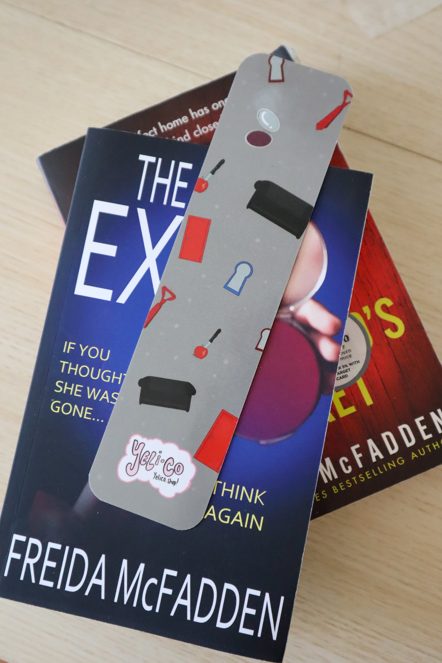 Freida McFadden Inspired Bookmark