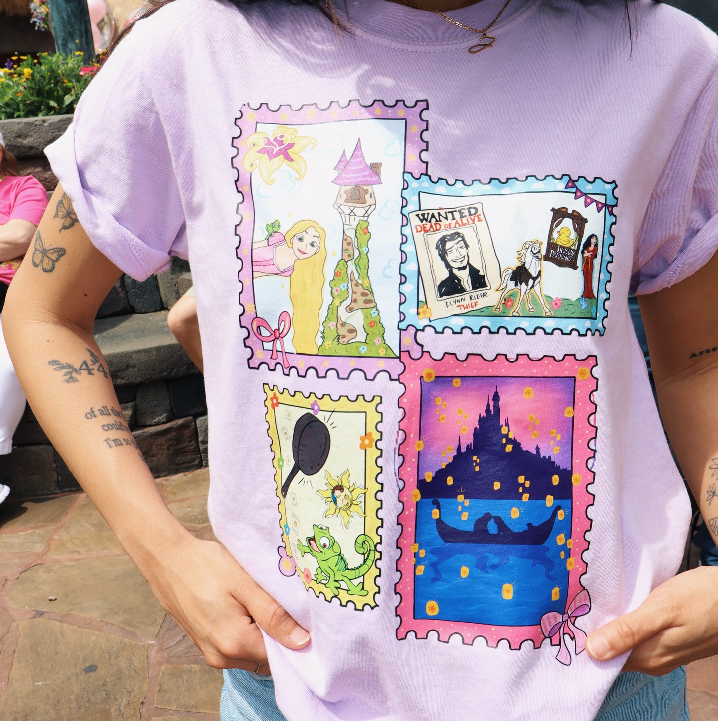 Tangled Stamps Shirt