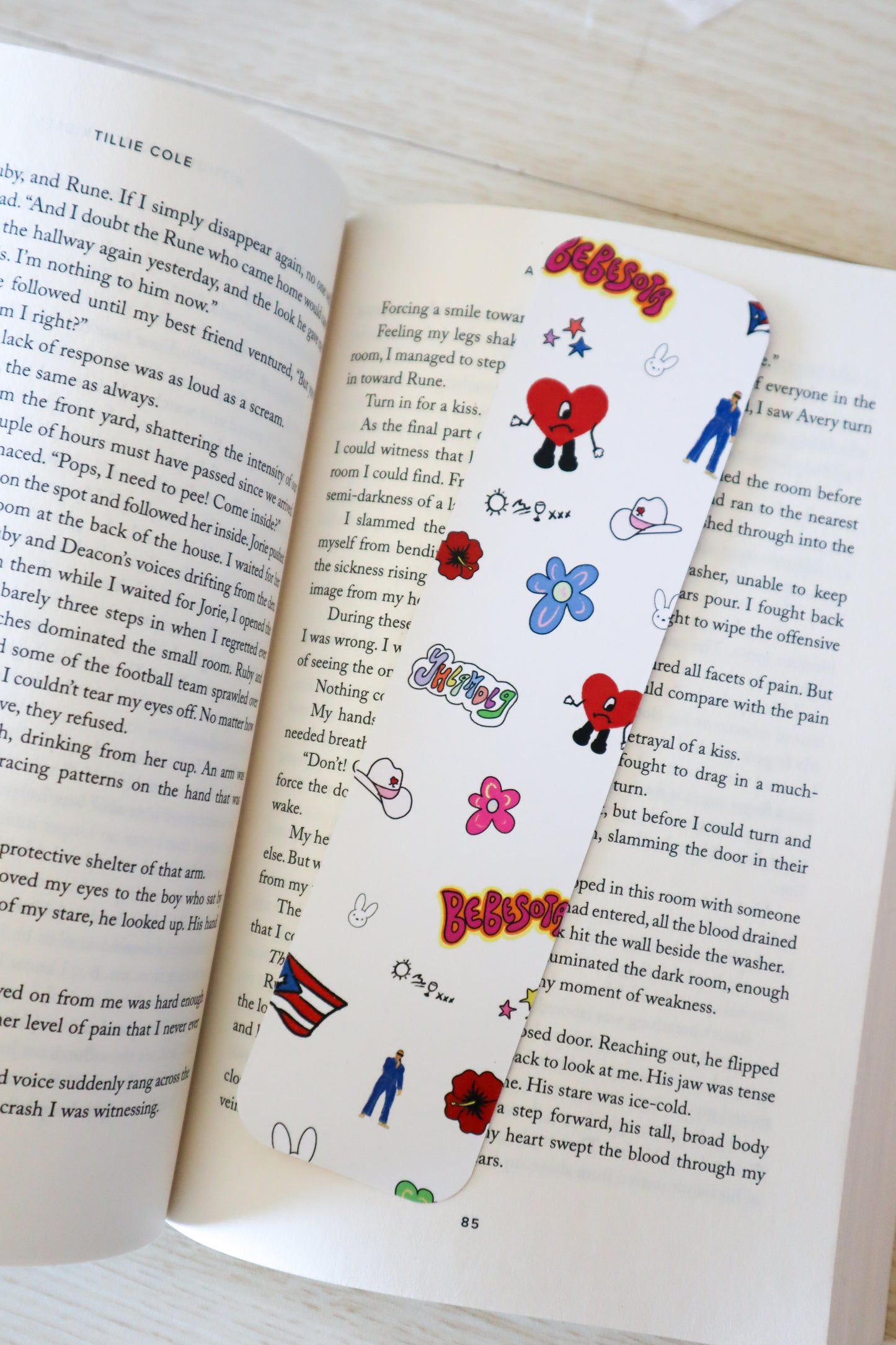 Benito Inspired Bookmark