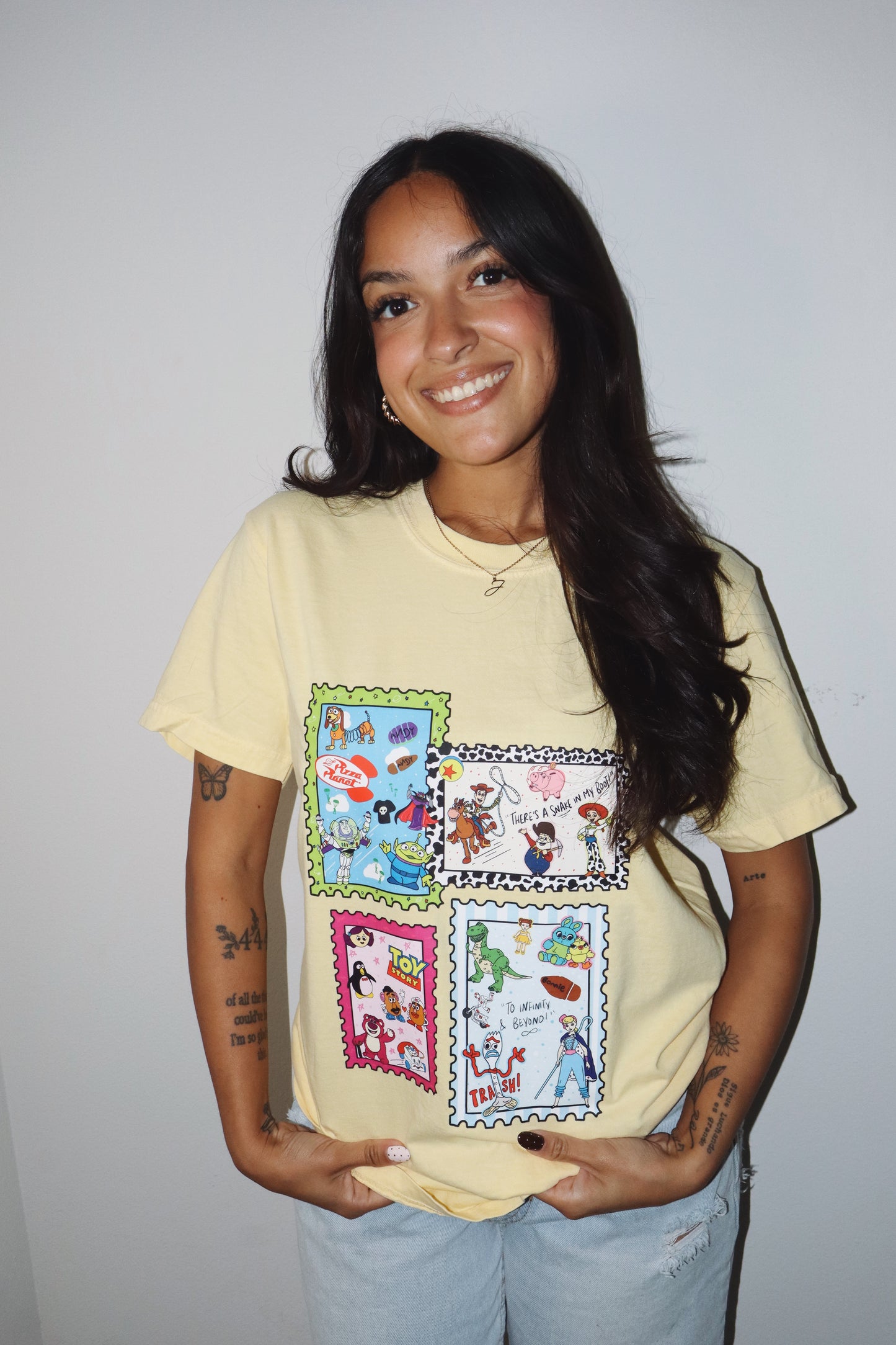 Toy Story Yellow Stamp Tee
