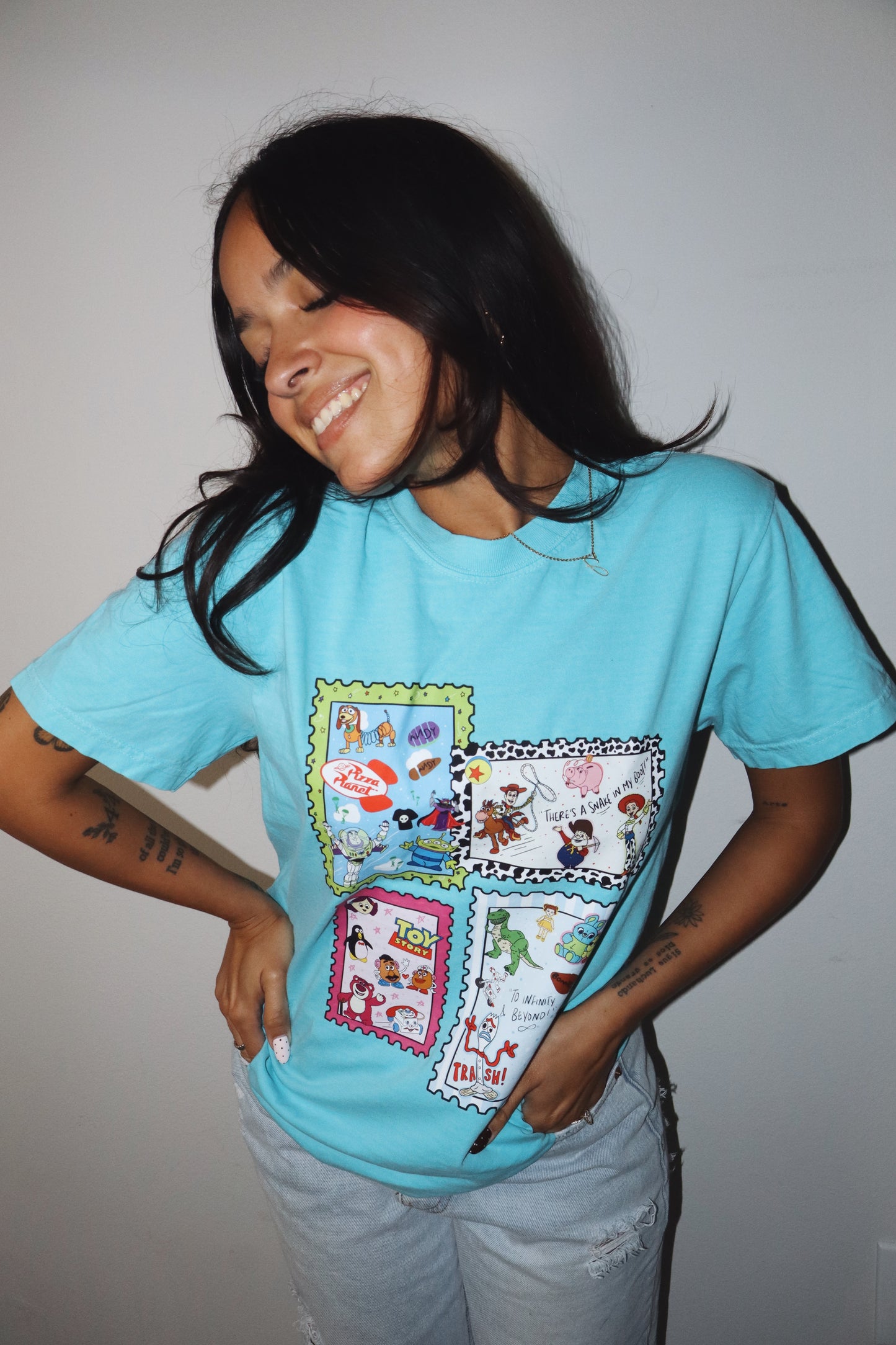 Toy Story Blue Stamp Tee