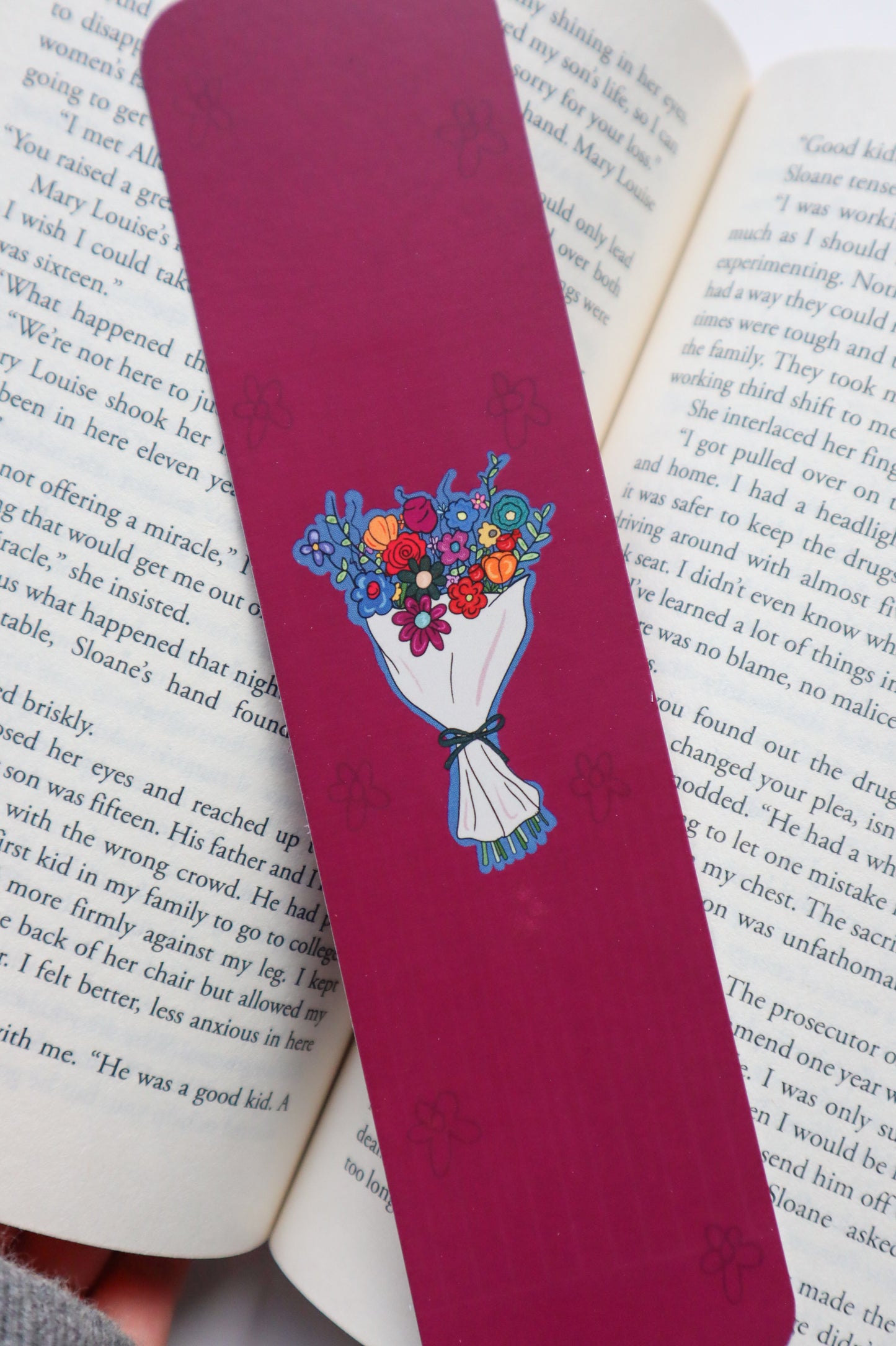 Throne of Glass Bouquet BookMark