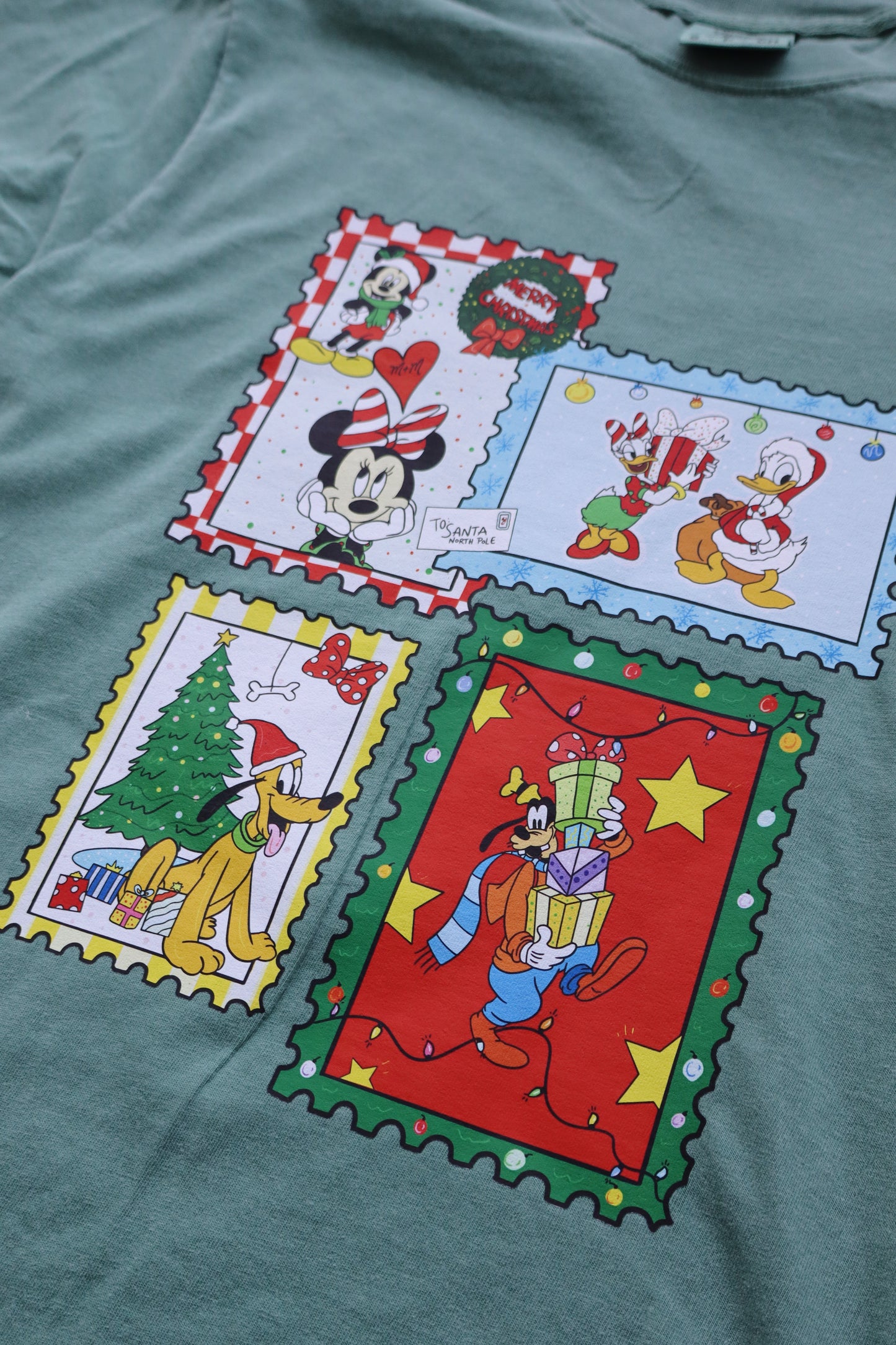 Mickey Christmas Stamp Tee