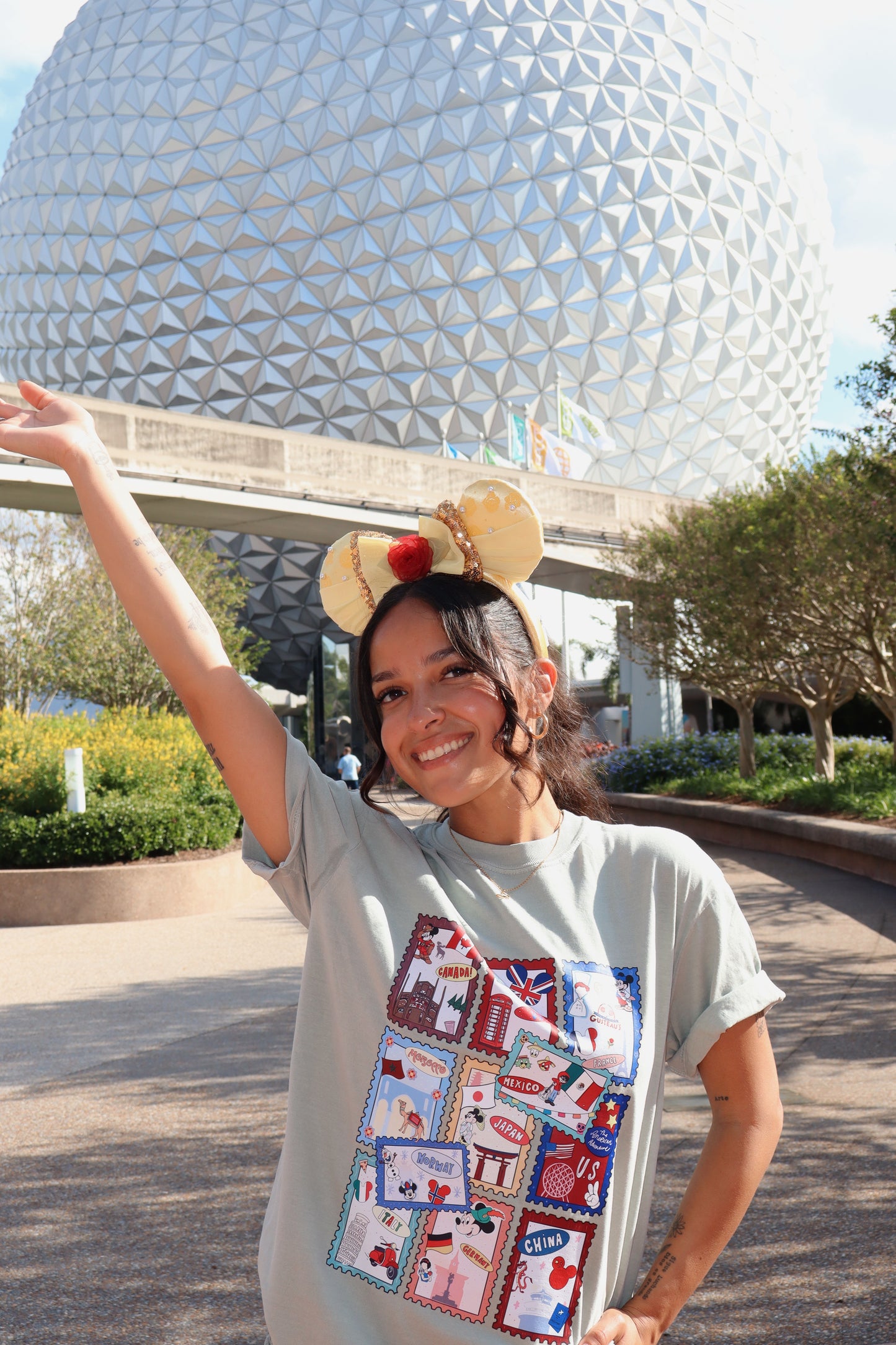 Epcot Stamp Tee