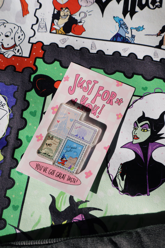 Stamps Acrylic Pin