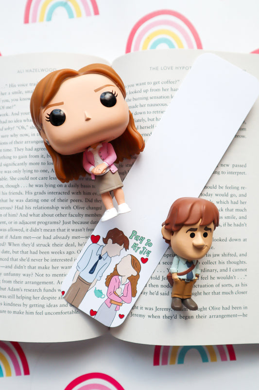 Pam & Jim Bookmark