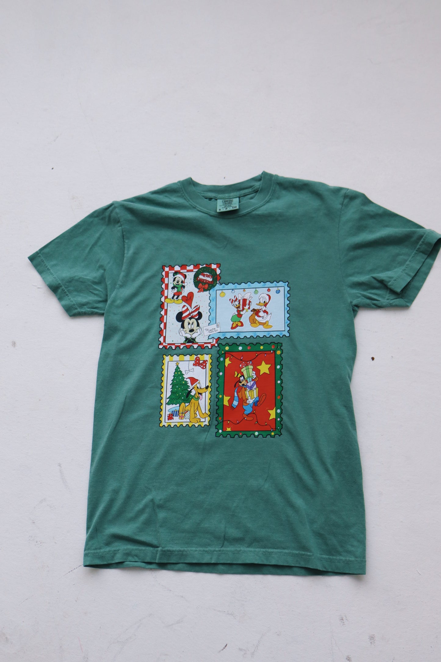 Mickey Christmas Stamp Tee