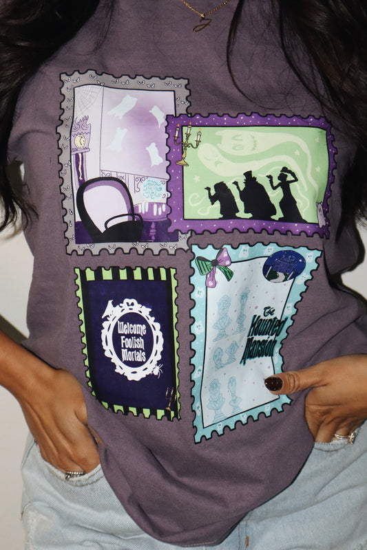 Haunted Mansion Stamp Tee